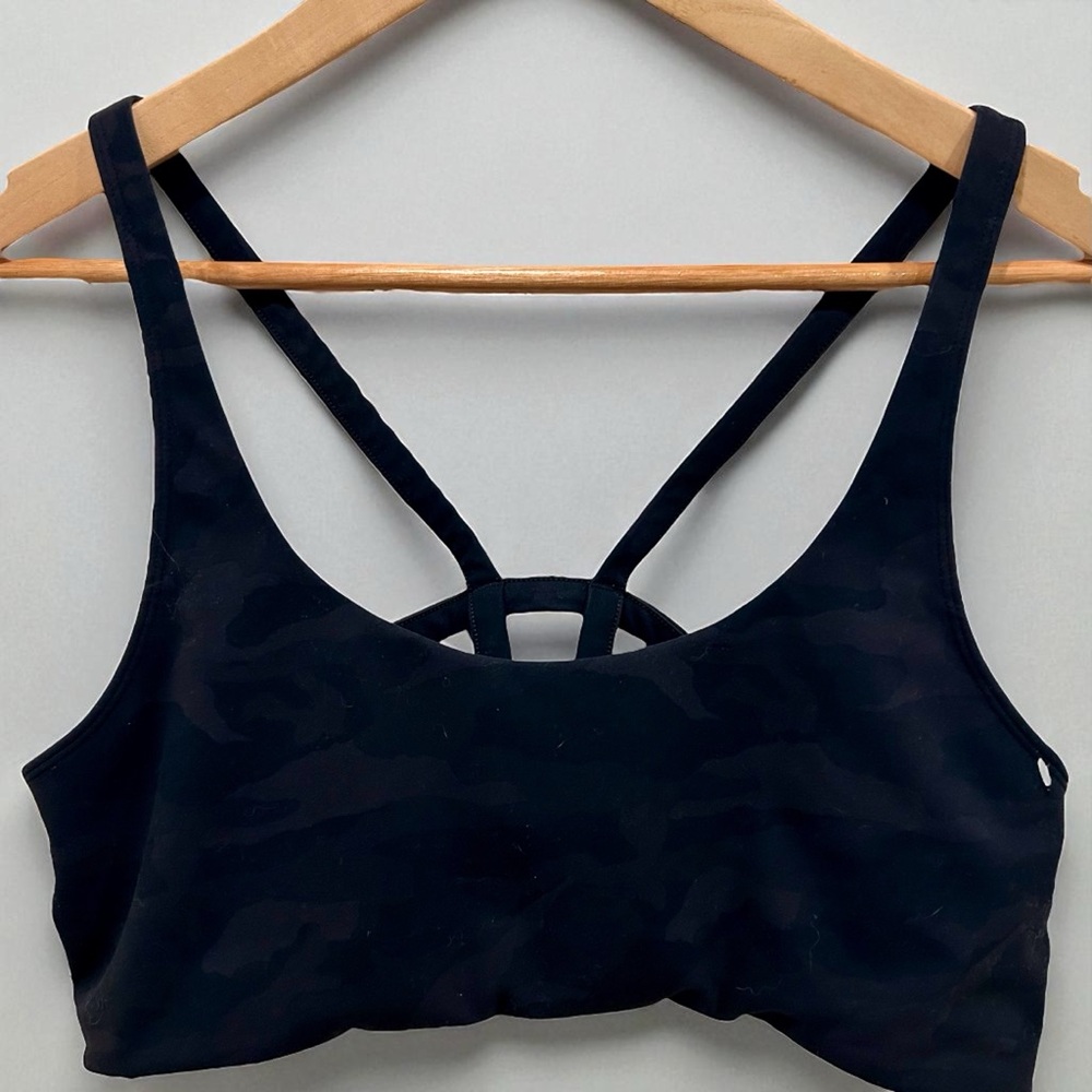 Vuori Black Sports Bra